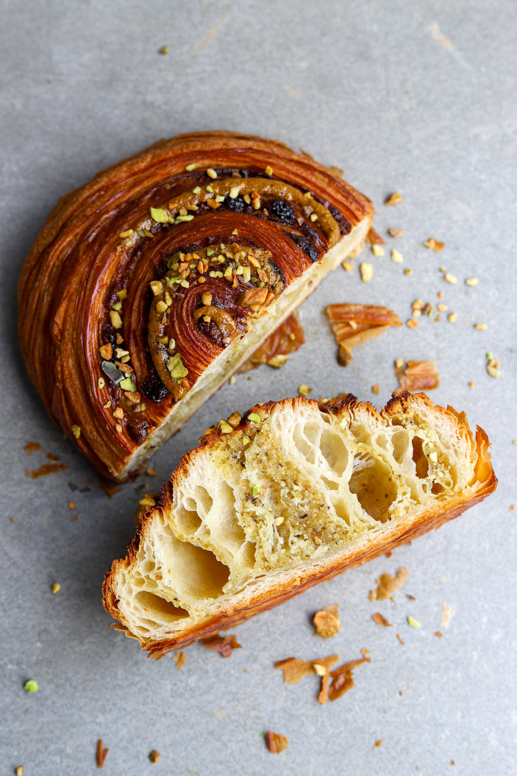 Pistachio Escargot