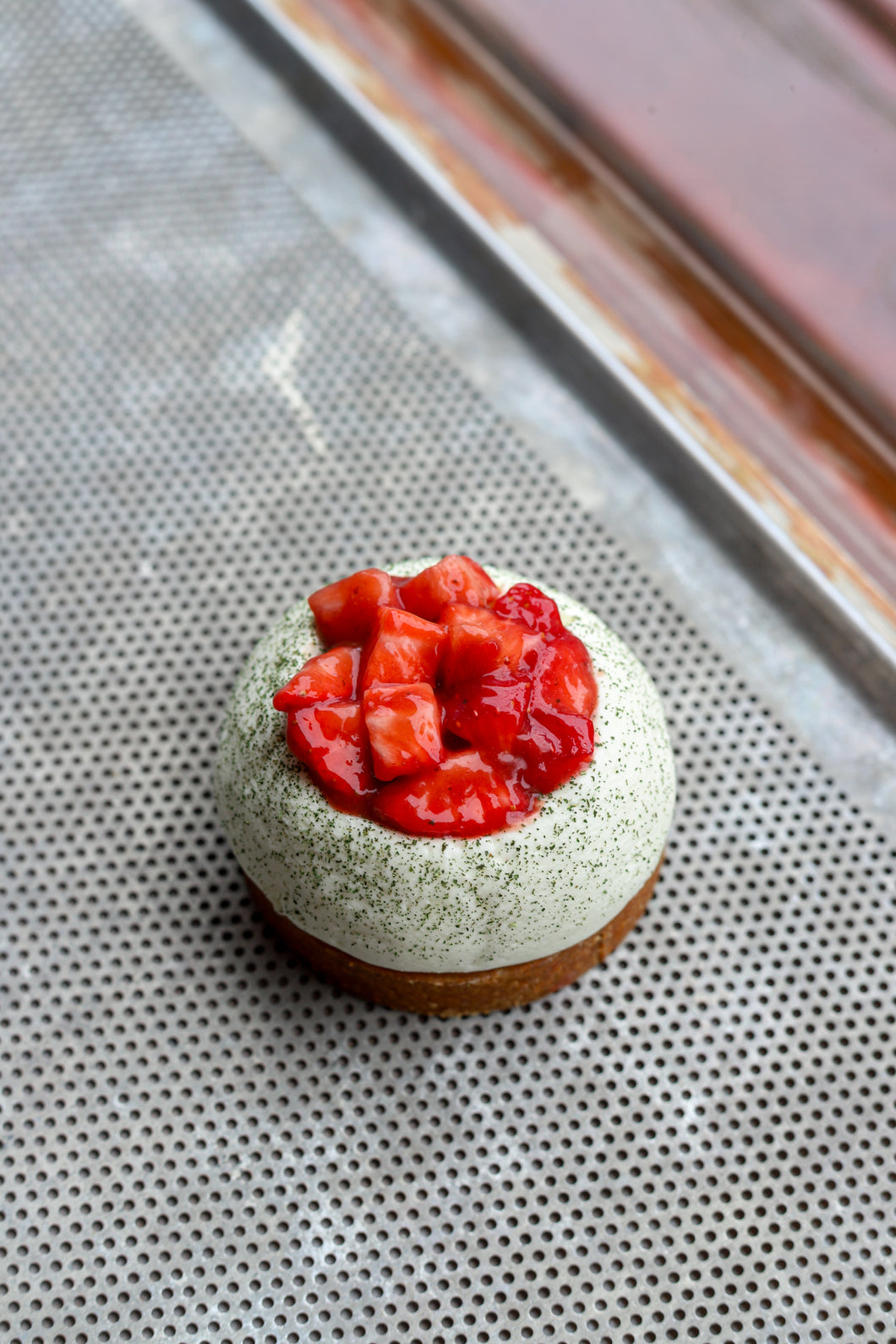 Strawberry & Mint tart
